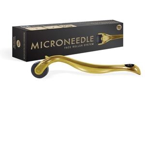 ORA Deluxe Microneedle Dermal Roller System 0.25mm - Gold/Black (1 piece) NEW